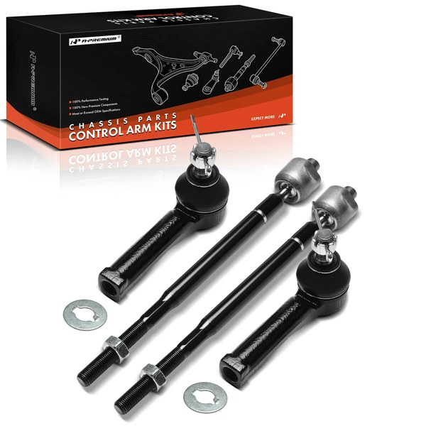 Tie Rod End Kit Front Inner & Outer A-Premium APCA9830