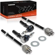 4 Pcs Front Inner & Outer Tie Rod End