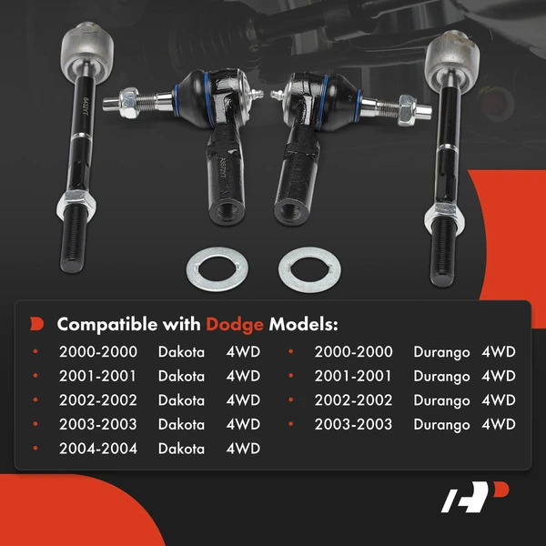 Tie Rod End Front Inner & Outer A-Premium APCA9378