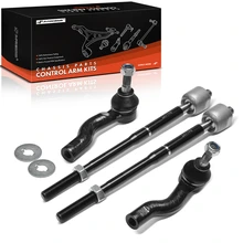 4 Pcs Front Inner & Outer Steering Tie Rod End
