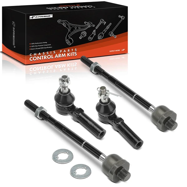 Tie Rod Set Front Inner & Outer A-Premium APCA9777