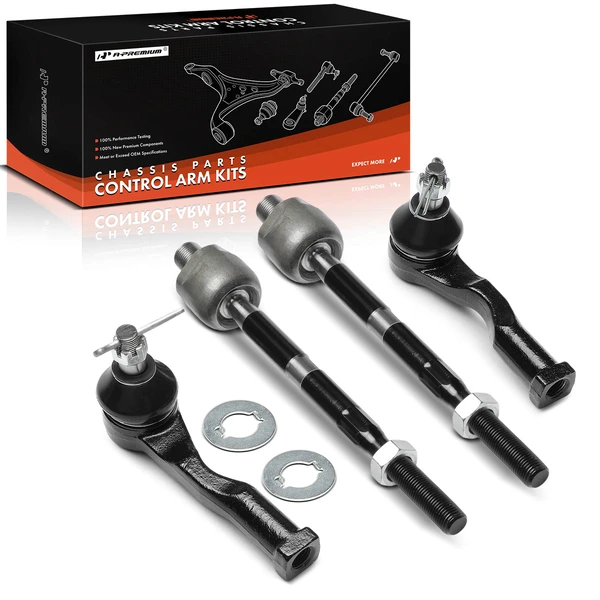 Tie Rod End Kit Front Inner & Outer A-Premium APCA9834