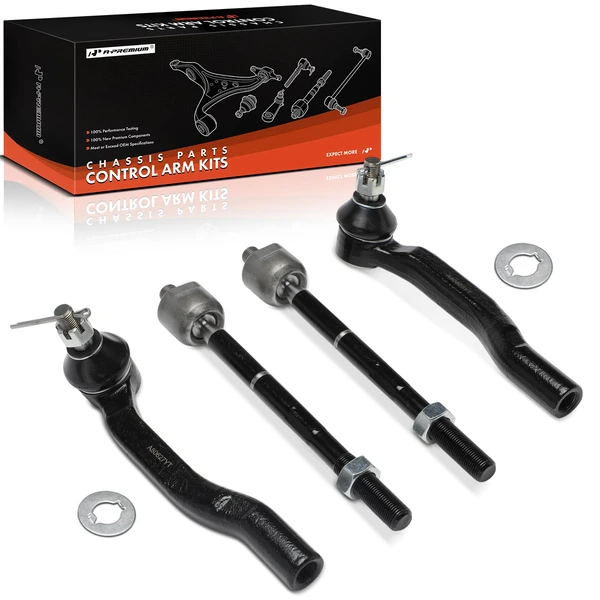 2003-2010 Toyota Sienna Tie Rod End Front Inner & Outer A-Premium APCA9385