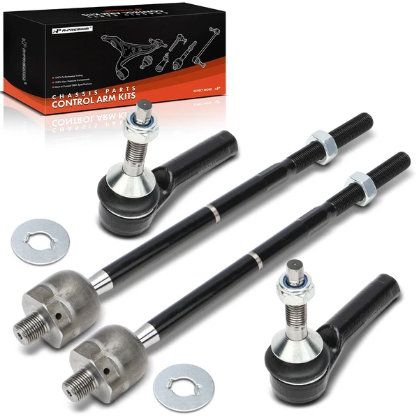 2005-2007 Ford Freestyle Tie Rod End Front Inner & Outer A-Premium APCA9317