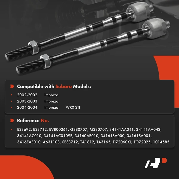 Tie Rod End with Ball Joint Front Side A-Premium APCA9842