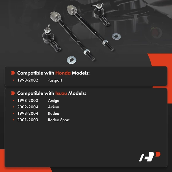 Tie Rod End Front Inner & Outer A-Premium APCA9325