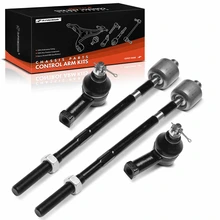4 Pcs Front Inner & Outer Steering Tie Rod End