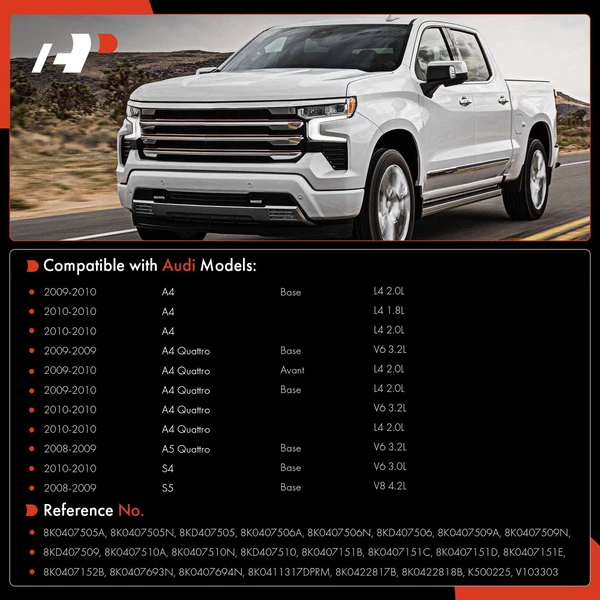 Control Arm Ball Joint Full Kit Front Side A-Premium APCA7499