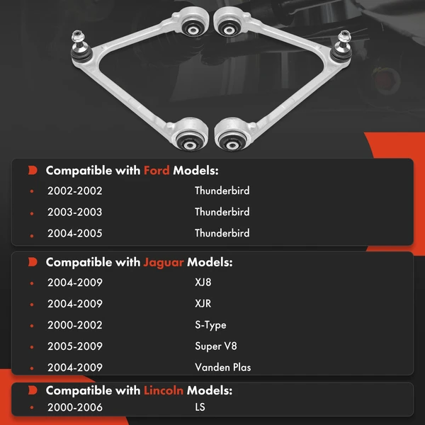 2-Pc Control Arm and Ball Joint Kit, Front Upper with Ball Joint A-Premium APCA7811