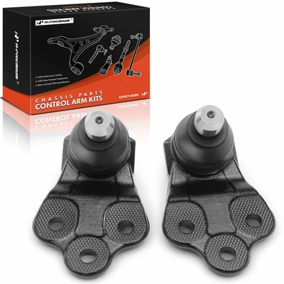 2 Pcs Front Lower Suspension Ball Joint