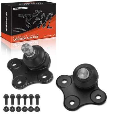 2 Pcs Front Driver & Passenger Lower Ball Joint
