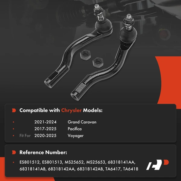 Tie Rod End Front Outer A-Premium APCA8683