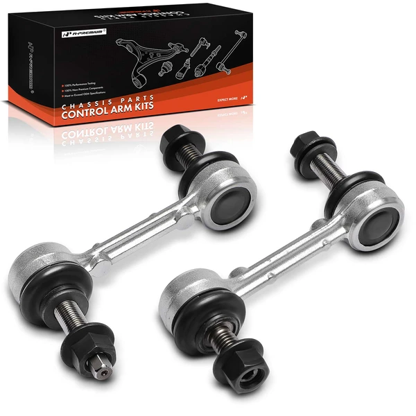 2006-2010 Dodge Ram 2500 Suspension Stabilizer Bar Link Kit Front Driver & Passenger A-Premium APCA8693