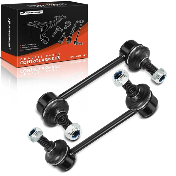 Sway Bar Link, Rear Side, A-Premium APCA7090