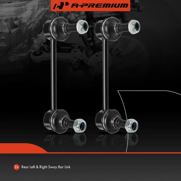 Sway Bar Link, Rear Side, A-Premium APCA7090