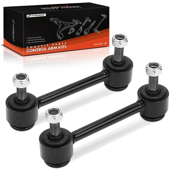 2000-2005 Ford Excursion Suspension Stabilizer Bar Link Kit Rear Driver & Passenger A-Premium APCA7818