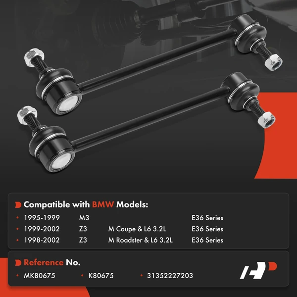 Sway Bar Link Front Driver & Passenger A-Premium APCA7820