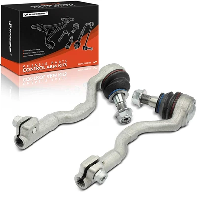 2 Pcs Front Outer Tie Rod End