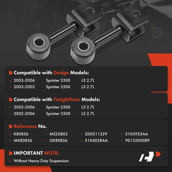 Sway Bar Link Rear Side A-Premium APCA7822