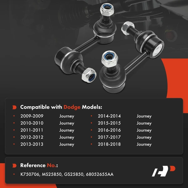 Sway Bar Link Rear Side A-Premium APCA7825