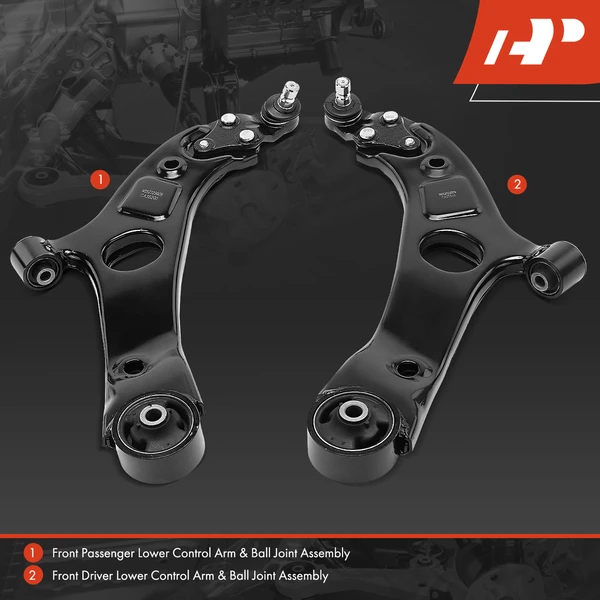 2-Pc Control Arm and Ball Joint Kit, Front Lower with Ball Joint A-Premium APCA6040