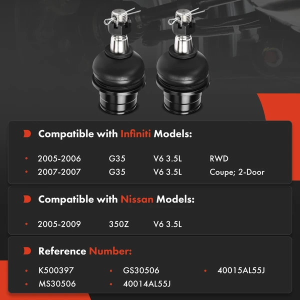 Ball Joint Kit Front Lower Forward A-Premium APCA9181