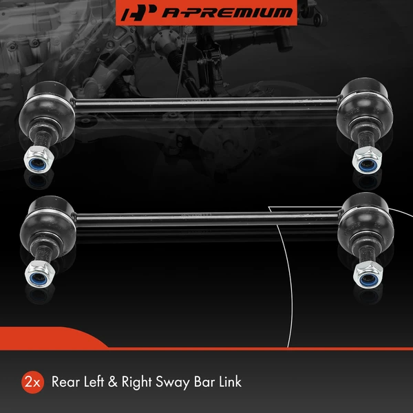 Sway Bar Link, Rear Side, A-Premium APCA7120