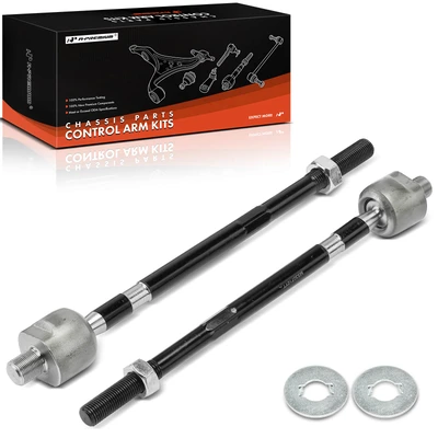 2 Pcs Front Inner Tie Rod End