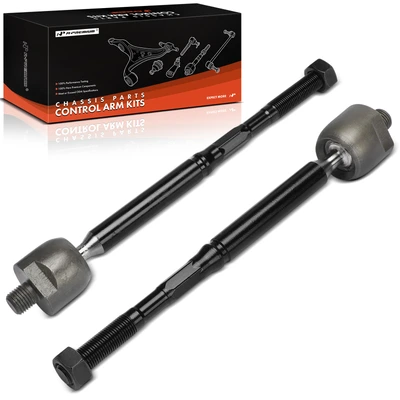 2 Pcs Front Driver & Passenger Inner Steering Tie Rod End