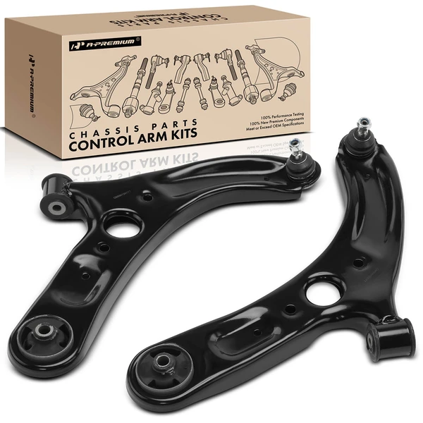 2014-2018 Kia Forte5 2-Pc Control Arm and Ball Joint Kit, Front Lower with Ball Joint A-Premium APCA6256