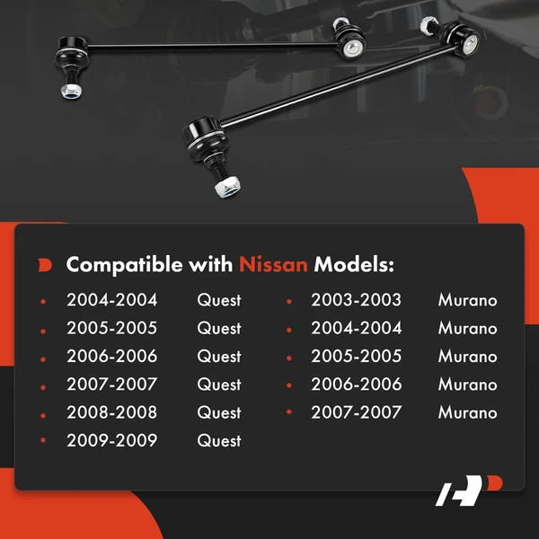 Sway Bar Link, Front Driver & Passenger, A-Premium APCA7346