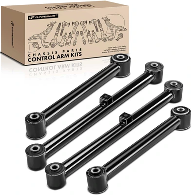 4 Pcs Rear Lower & Upper Control Arm