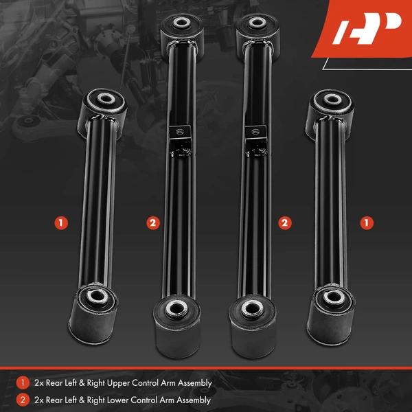 4-Pc Control Arm, Rear Lower & Upper A-Premium APCA6132