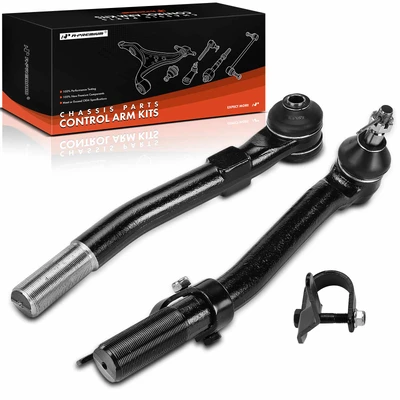 2 Pcs Front Outer Tie Rod End