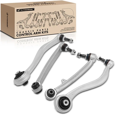 4 Pcs Front Forward & Rearward Control Arm with Ball Joint