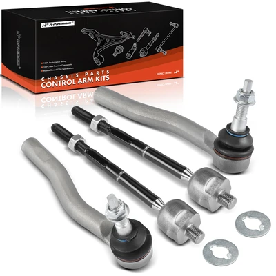 4 Pcs Front Tie Rod End
