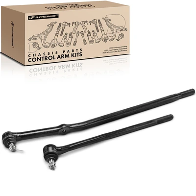 2 Pcs Front Inner Steering Tie Rod End