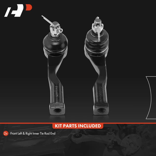 2 Pcs Front Outer Tie Rod End for Mazda Millenia 1995-2002