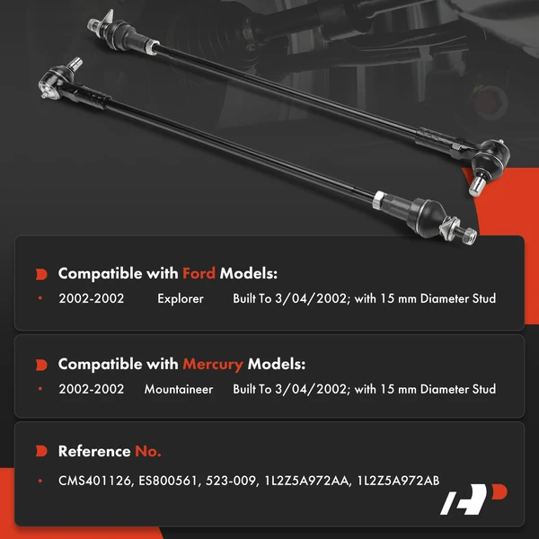 2-Pc Lateral Arm & Ball Joint Assembly, Rear Lower Rearward with Ball Joint A-Premium APCA7098