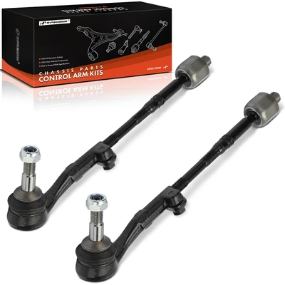2 Pcs Front Tie Rod End