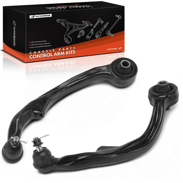 2004-2006 INFINITI G35 2-Pc Control Arm with Ball Joint, Front Driver & Passenger Lower Rearward with Ball Joint A-Premium APCA8695