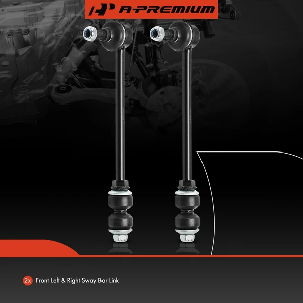 Sway Bar Link, Front Side, A-Premium APCA7103