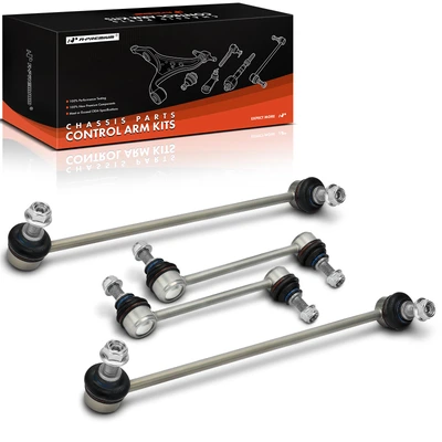 4 Pcs Front & Rear Stabilizer Bar Link Kit