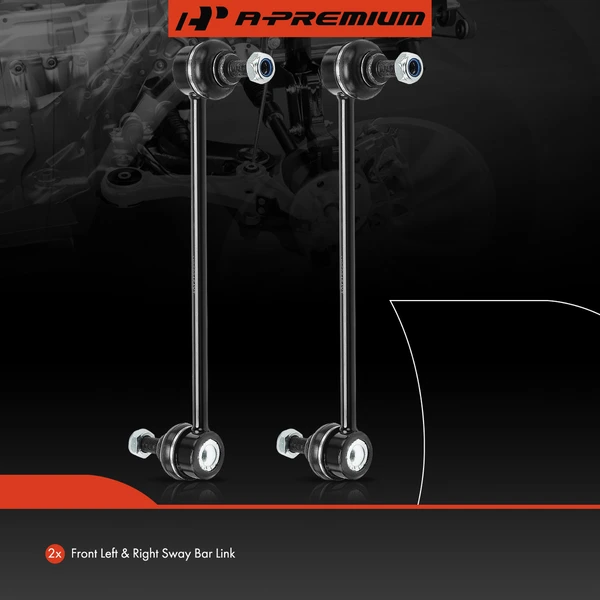 Sway Bar Link, Front Side, A-Premium APCA7109