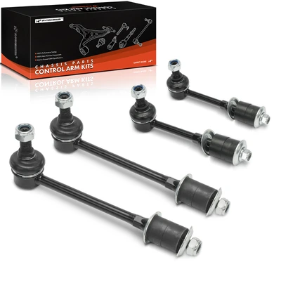 4 Pcs Front & Rear Stabilizer Bar Link