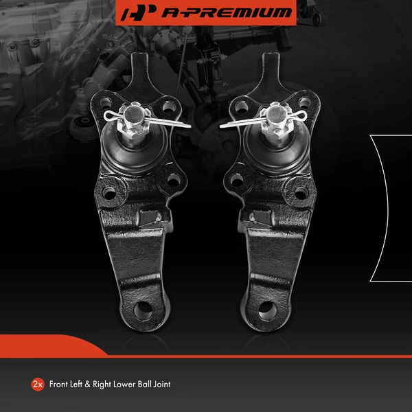 2 Pcs Front Lower Suspension Ball Joint Kit for Toyota 4Runner 96-02 Sequoia