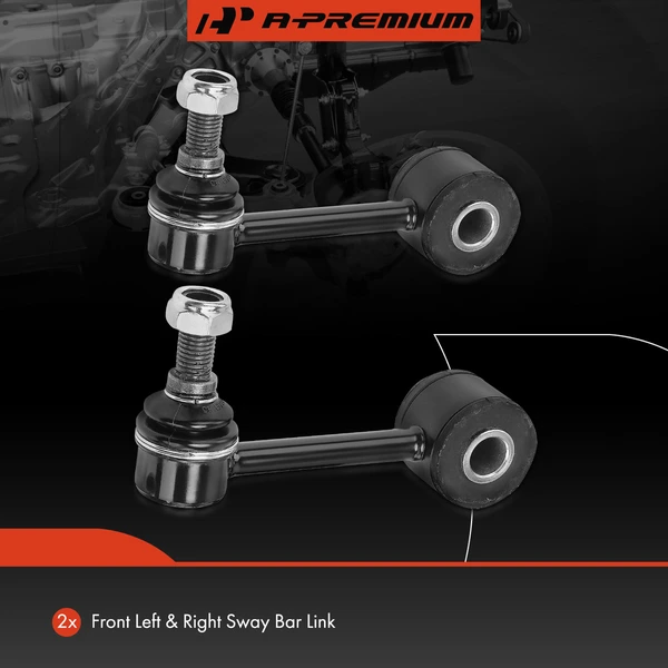 Sway Bar Link, Front Side, A-Premium APCA7115