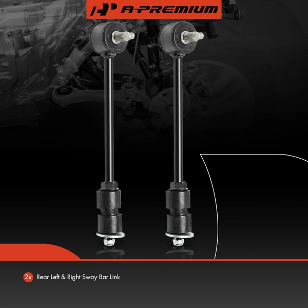 Sway Bar Link, Rear Side, A-Premium APCA7116