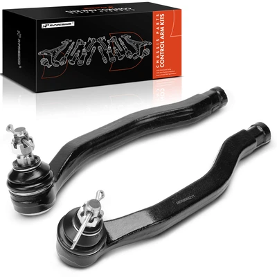 2 Pcs Front Outer Tie Rod End