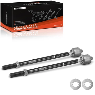 2 Pcs Front Inner Tie Rod End